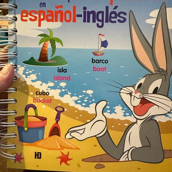 Warner Bros Looney Tunes Mis Primeras Palabras En Español-Inglés - Picture 1 of 7